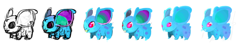 Illustration for article titled Nidoran (Female) ! Pokemon One a Day!